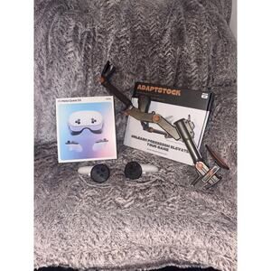 Meta Quest 3s 128gb Virtual Reality Headset (White) Accessory bundle Apaptstock